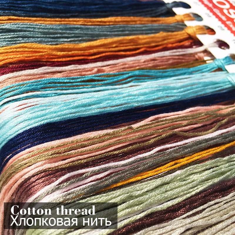 Dwelling in Fuchun Mountains  vertical version,Printed on canvas 11CT Cross Stitch Embroidery kit,needlework Set Cross-Stitch