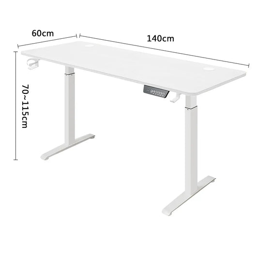 Height Adjustable Desk Motion Electric Sit Stand Up Down Computer Table Modern Lift Motorized Gaming Desktop Home Office Desks