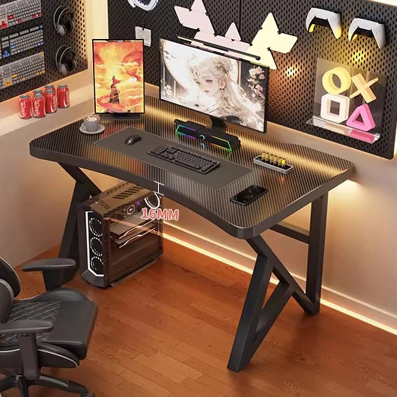 Minimalist Luxury Office Desk Wooden Executive Gadgets Home Office Desk Computer Gaming Crafts Meuble Bureau Trendy Furniture