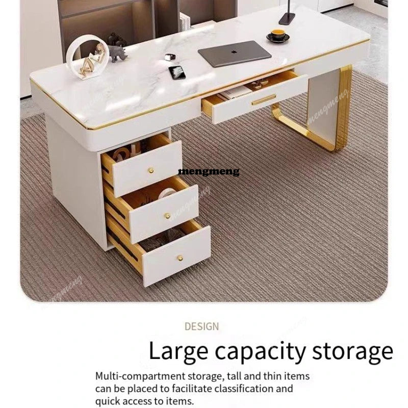 Luxury Storage Drawers Modern Executive Desk Chair Strong Corner Computer Office Desks Work Modern Mesa Escriotorio Home Office