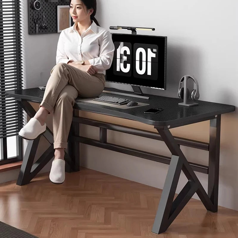 Minimalist Luxury Office Desk Wooden Executive Gadgets Home Office Desk Computer Gaming Crafts Meuble Bureau Trendy Furniture